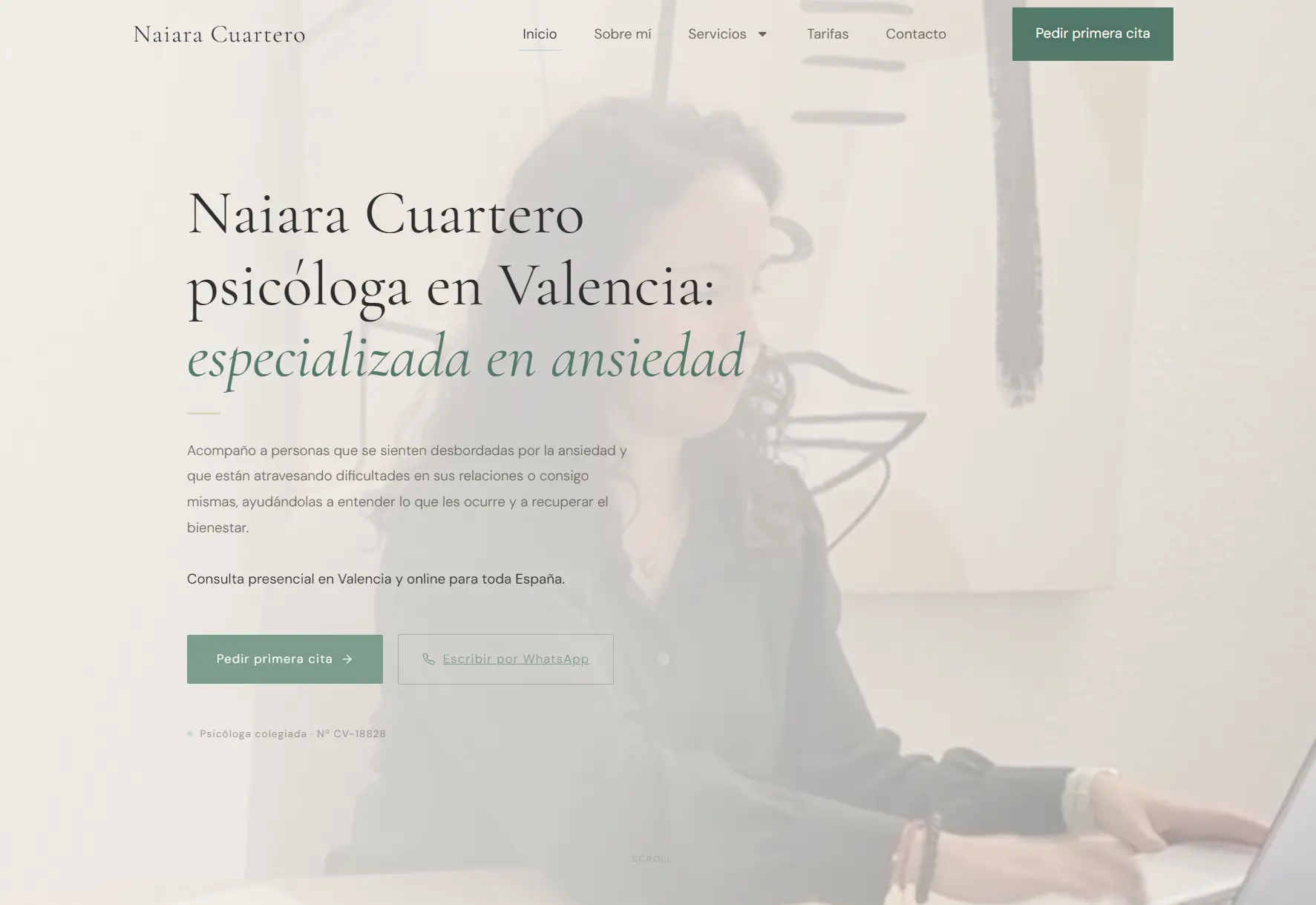 Web de Naiara Cuartero — Psicóloga Sanitaria